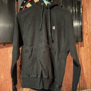 Champion Black Pullover Hoodie